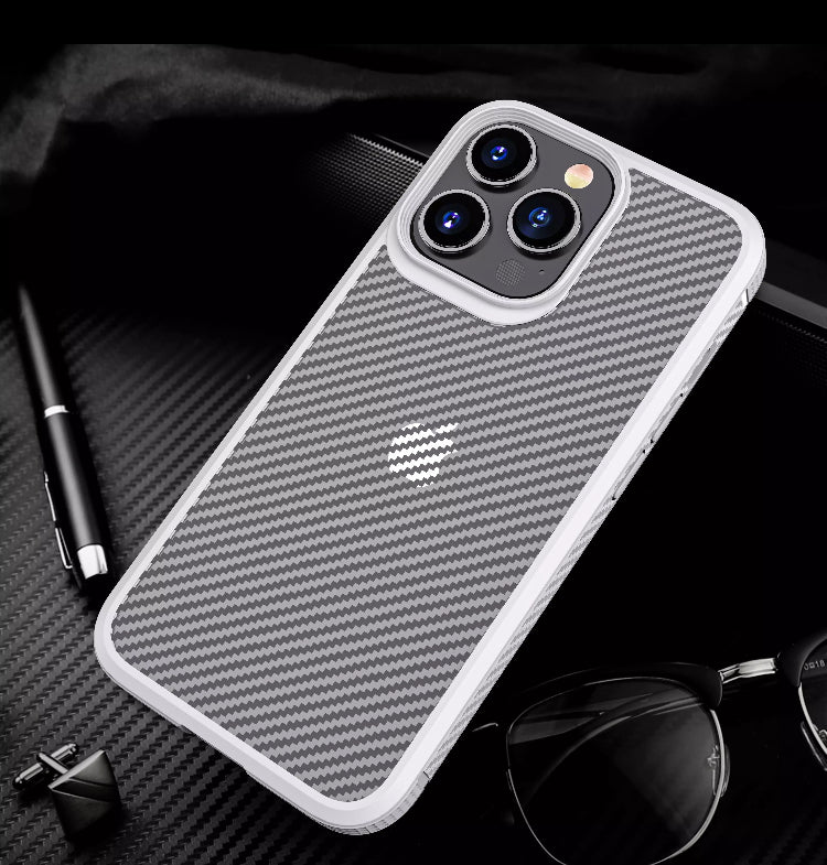 Simplicity Casual Commuters Carbon Fibre Hardshell TPU Phone Case- for Apple iPhone 14 Series - Super Savings Technologies Co.,LTD Simplicity Casual Commuters Carbon Fibre Hardshell TPU Phone Case- for Apple iPhone 14 Series - Super Savings Technologies Co.,LTD